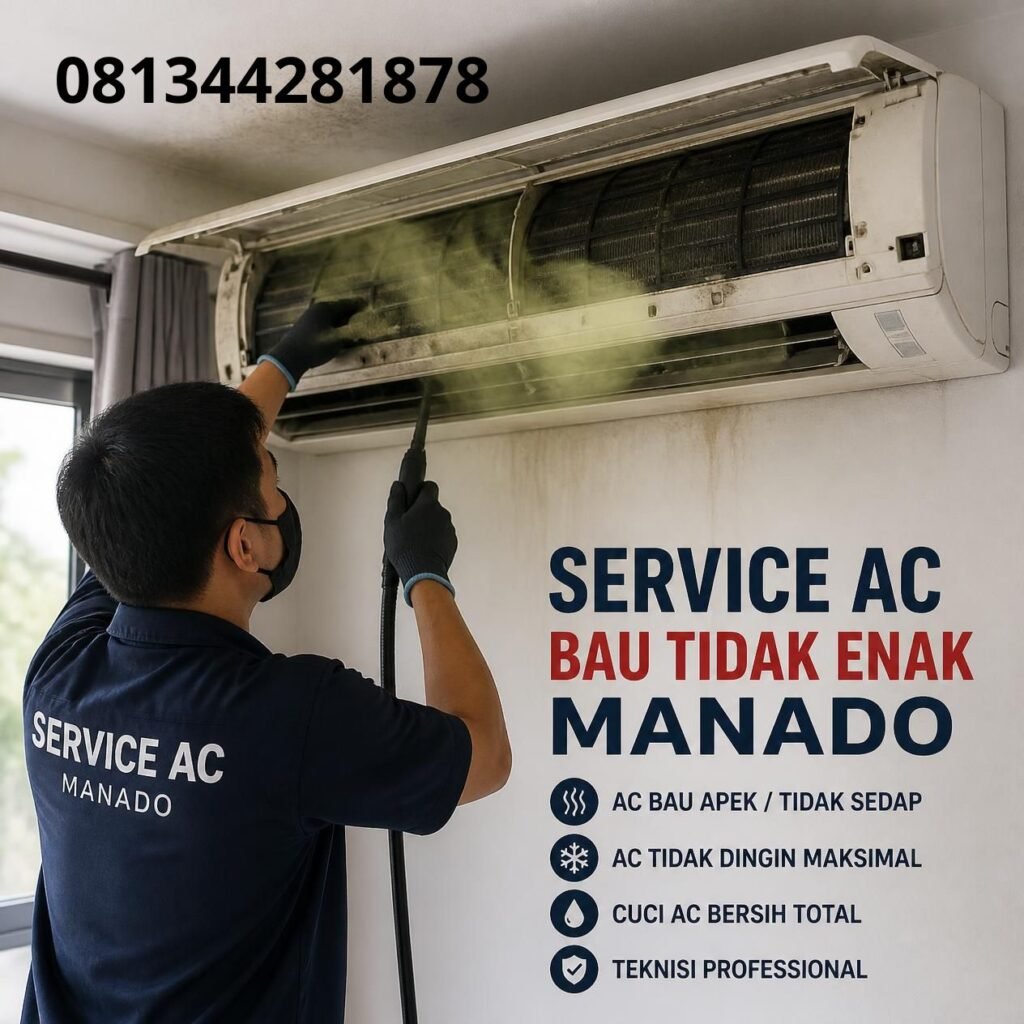 Jasa Service AC Bau Manado