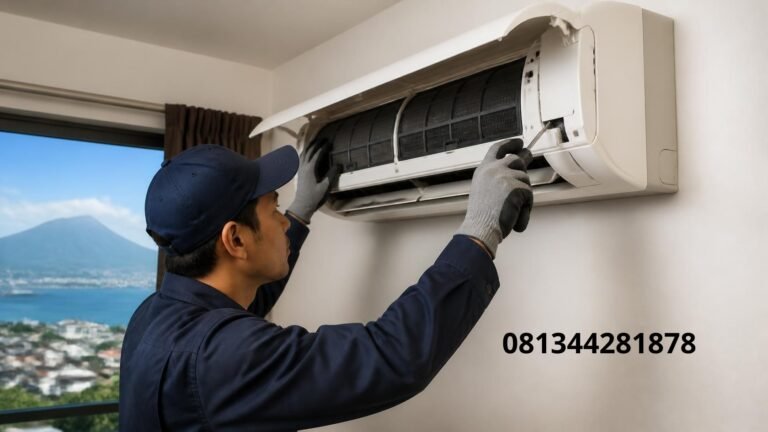 Service AC Berisik Manado