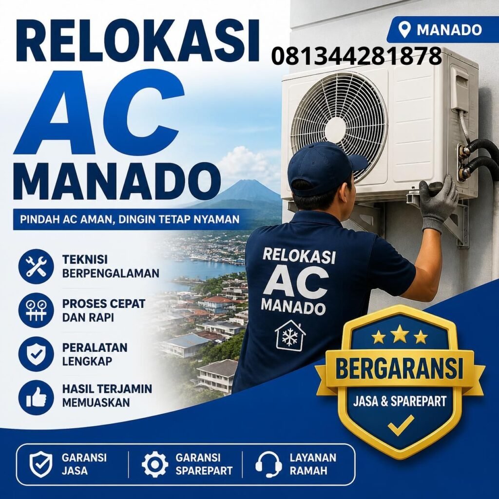 Service AC Manado bergaransi