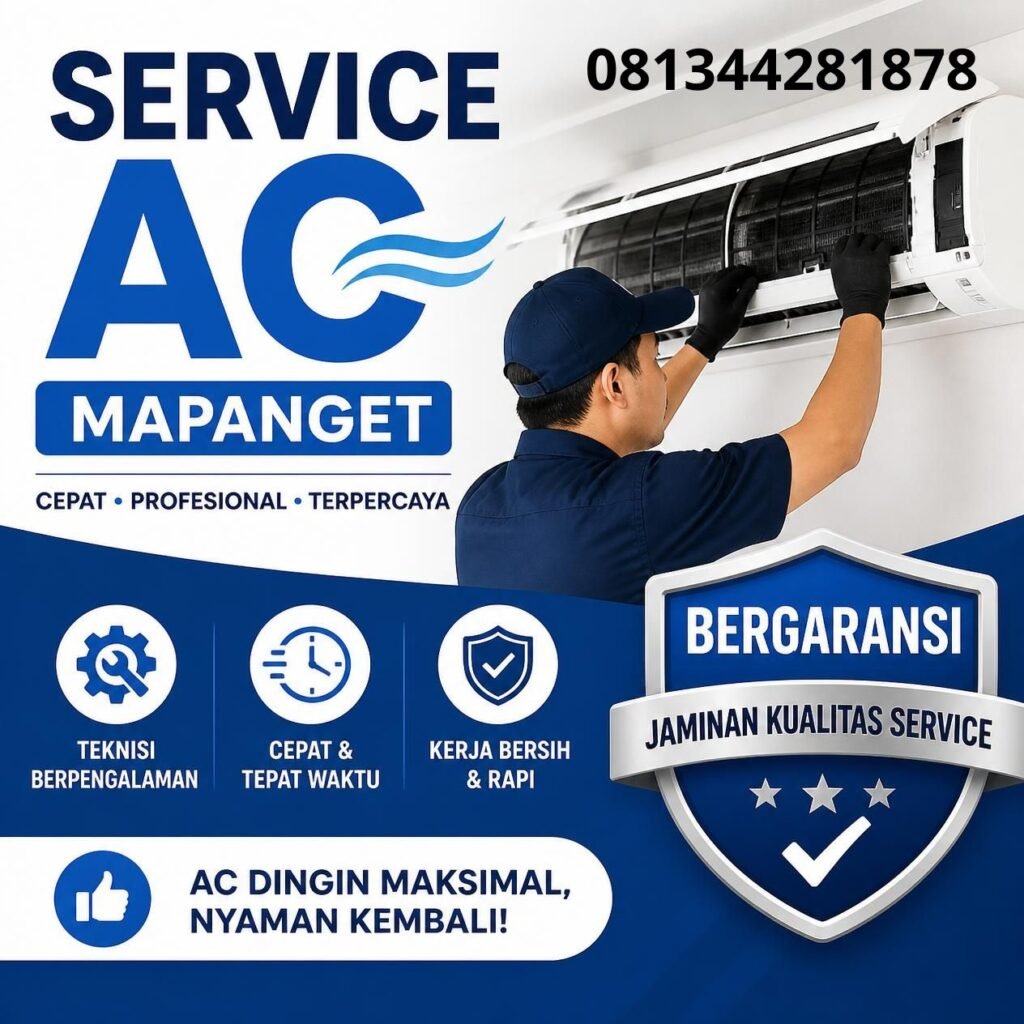 Service AC Bergaransi Mapanget