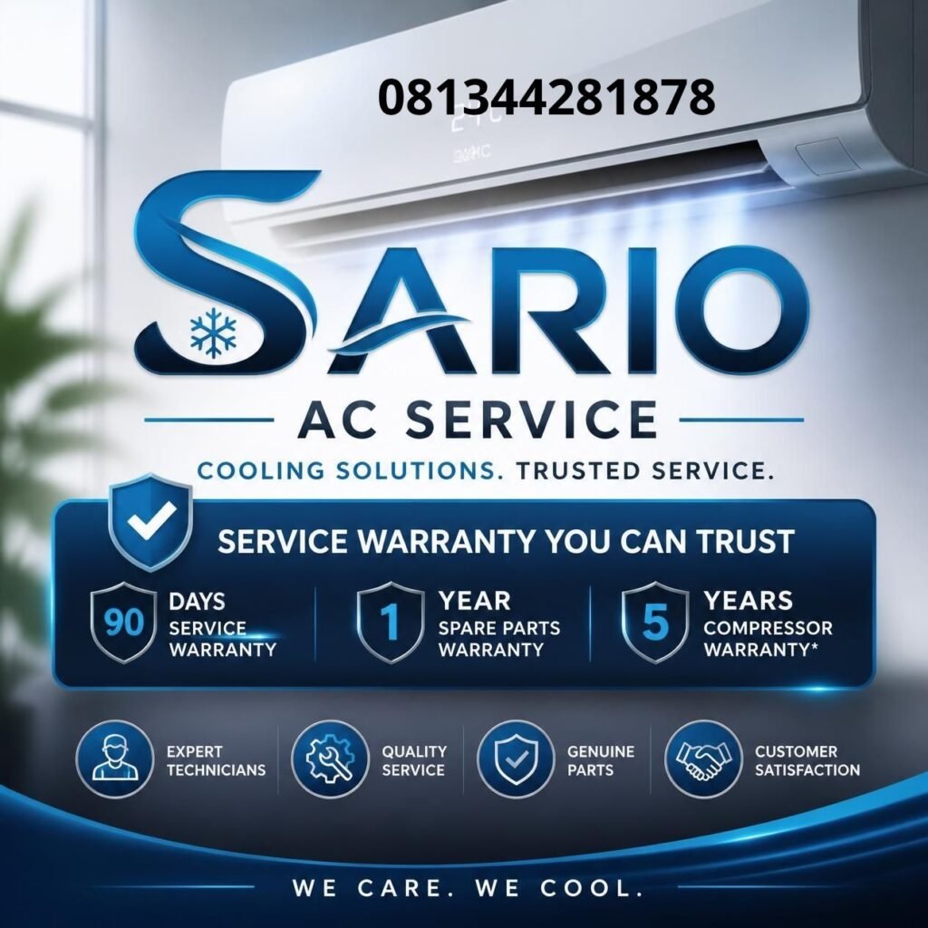 Jasa Service AC Sario