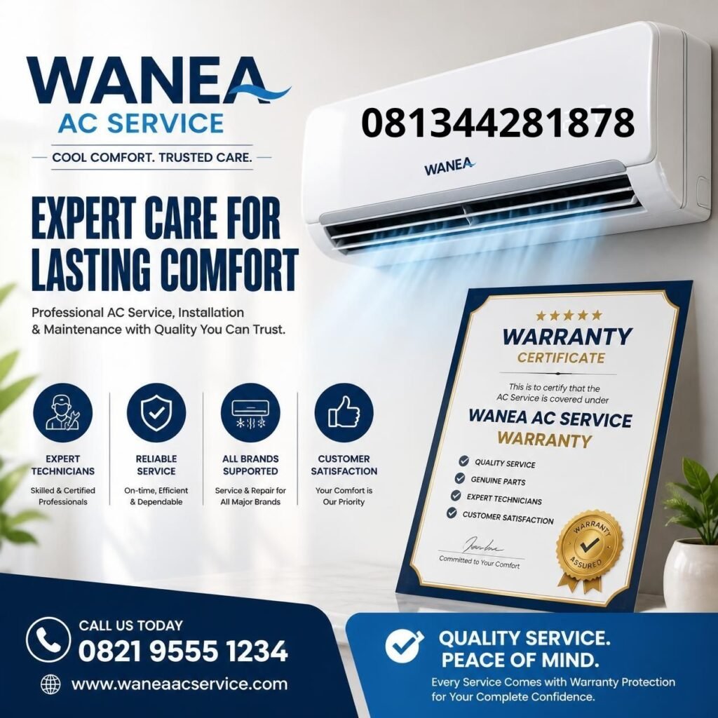 Jasa service AC Wanea