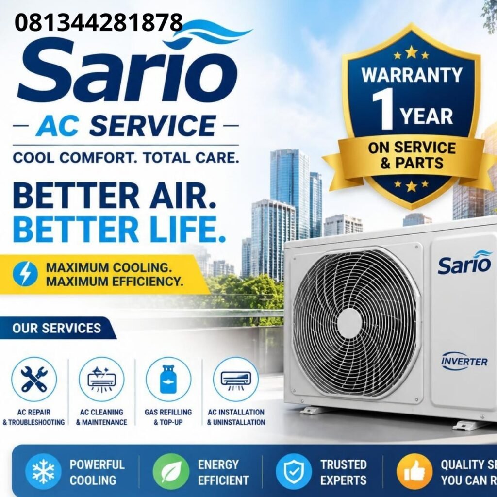 Service AC Sario Terdekat