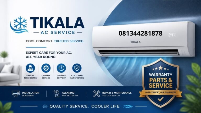 Service AC Tikala bergaransi