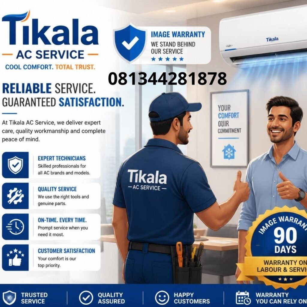 Service AC rumah Tikala