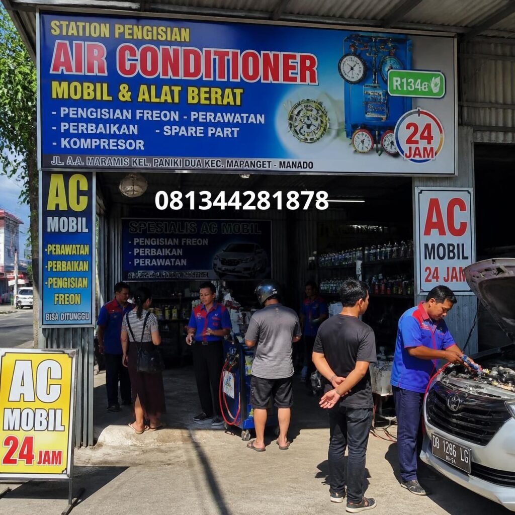Service Freon AC Manado