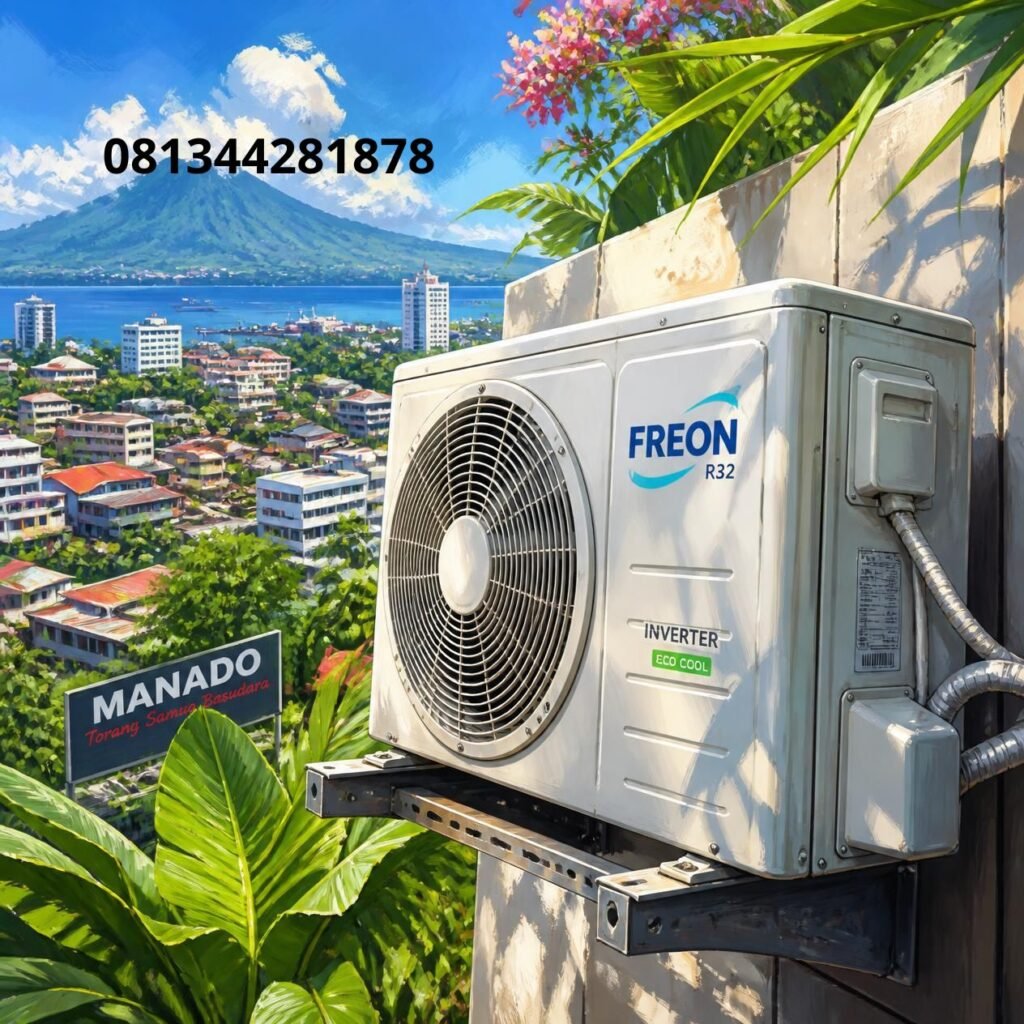 harga isi freon AC Manado