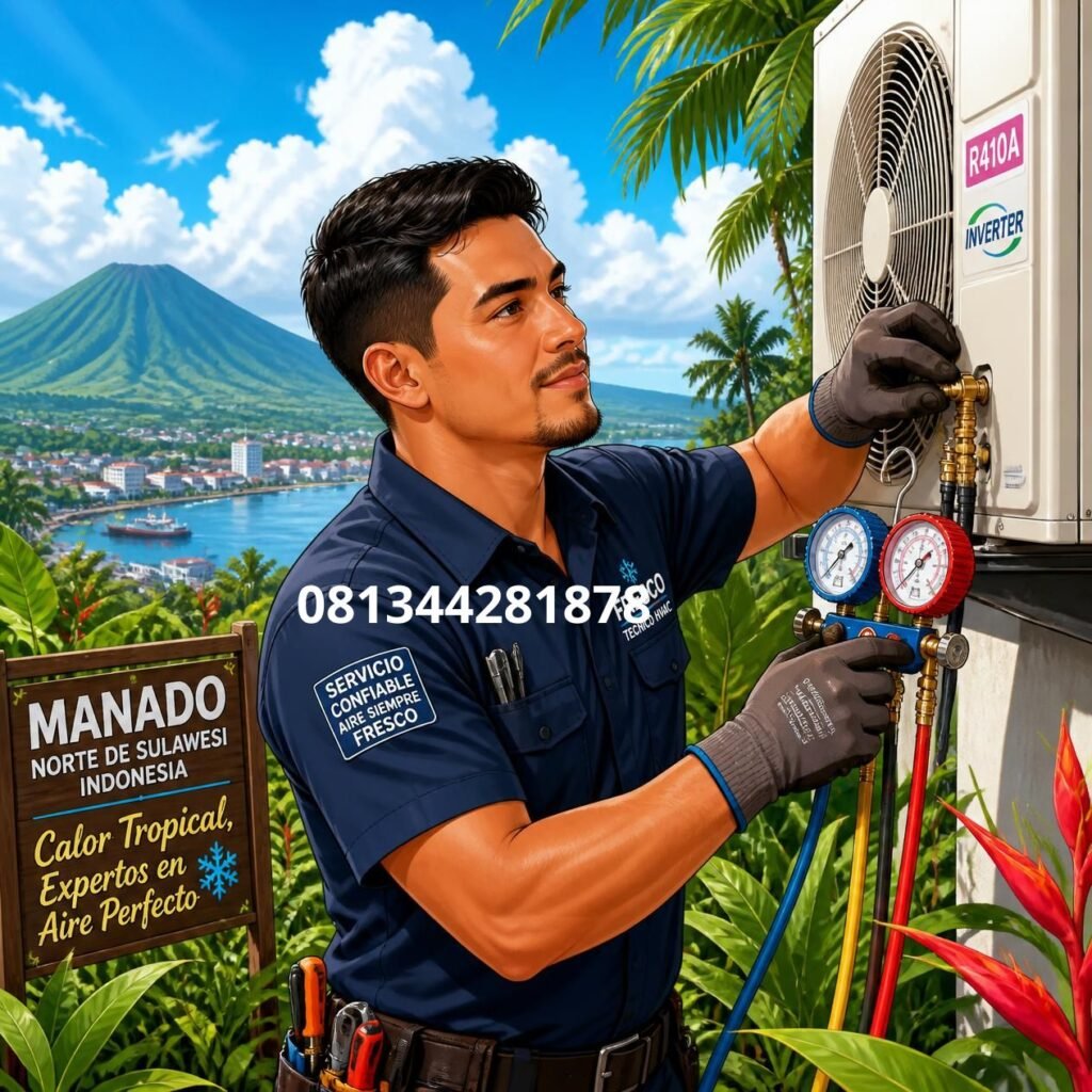 isi freon AC murah Manado