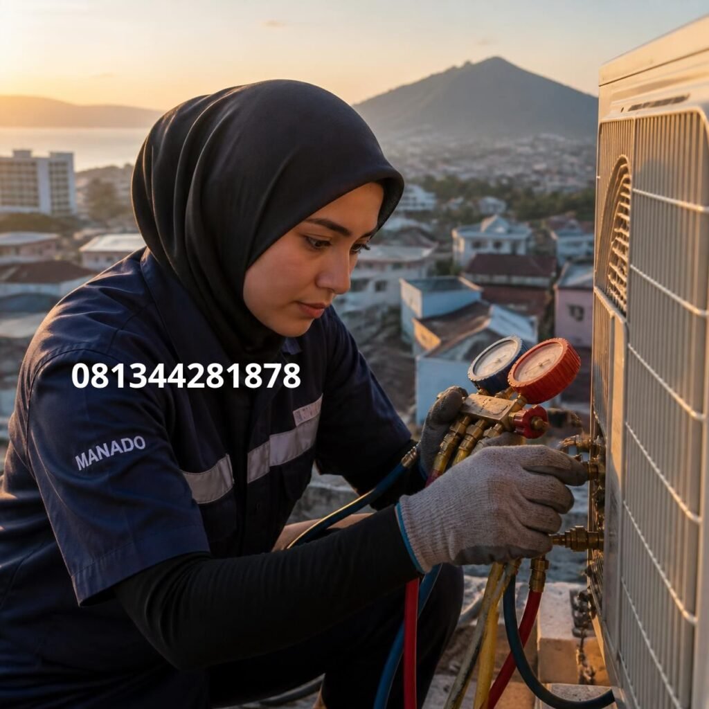 tambah freon AC Manado