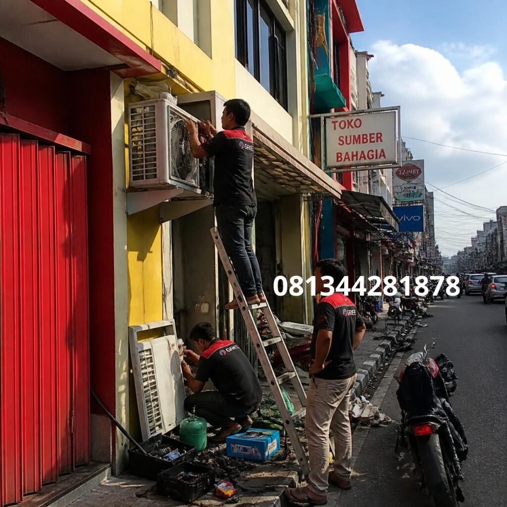 Jasa Service AC Ruko Manado