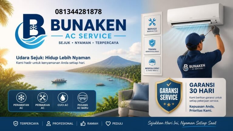 Service AC Bunaken Bergaransi