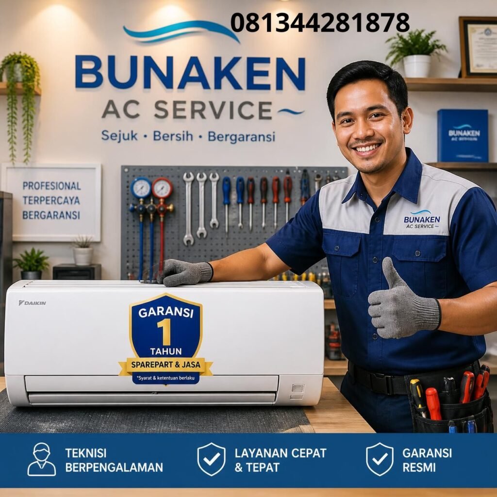 Service AC Bunaken Profesional