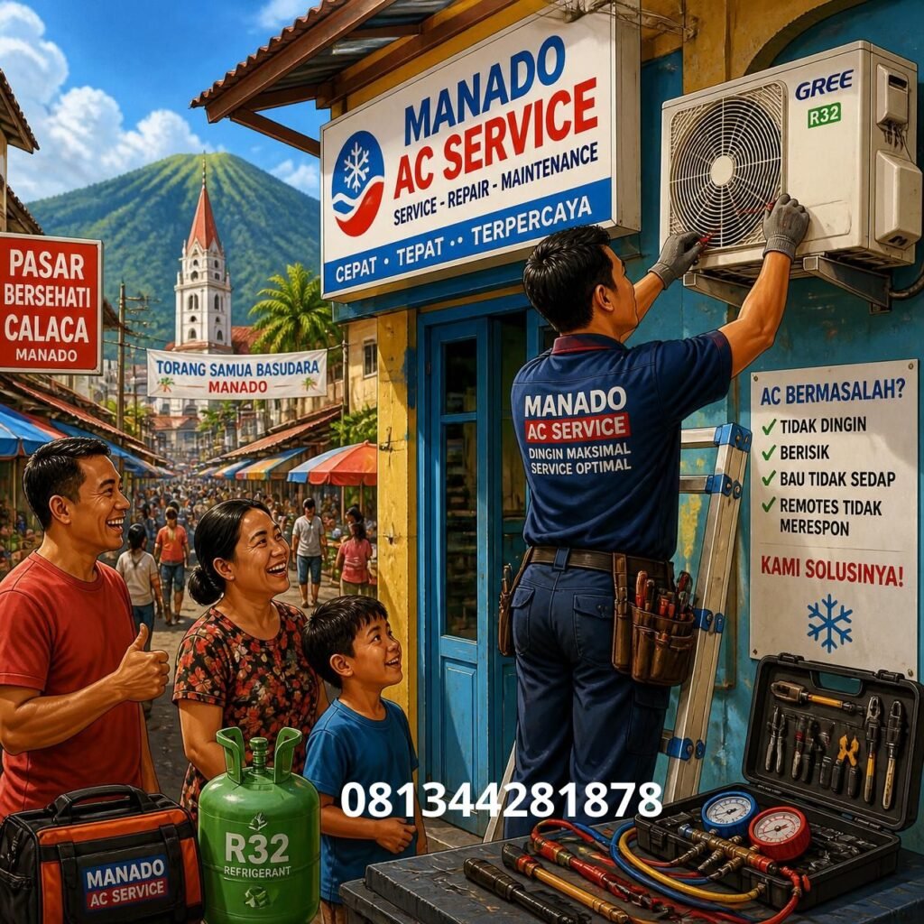 Service AC Ruko Terdekat Manado
