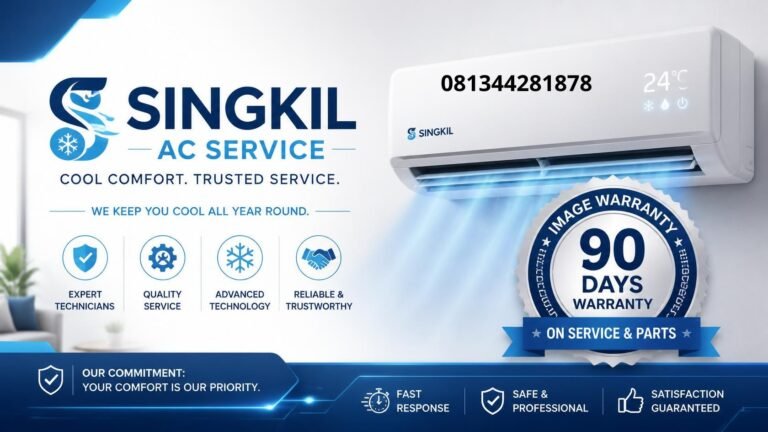 Service AC Singkil Bergaransi