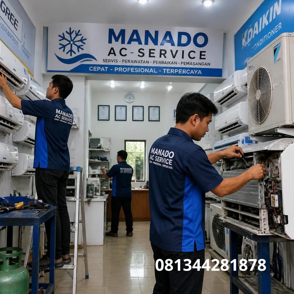 Service AC toko bergaransi Manado