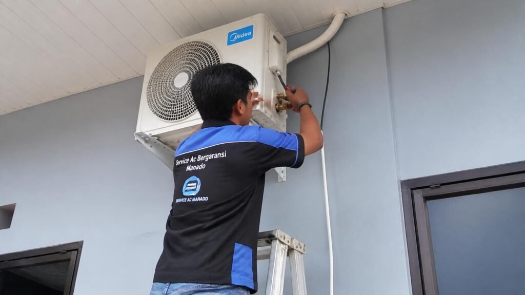 bongkar pasang AC Manado