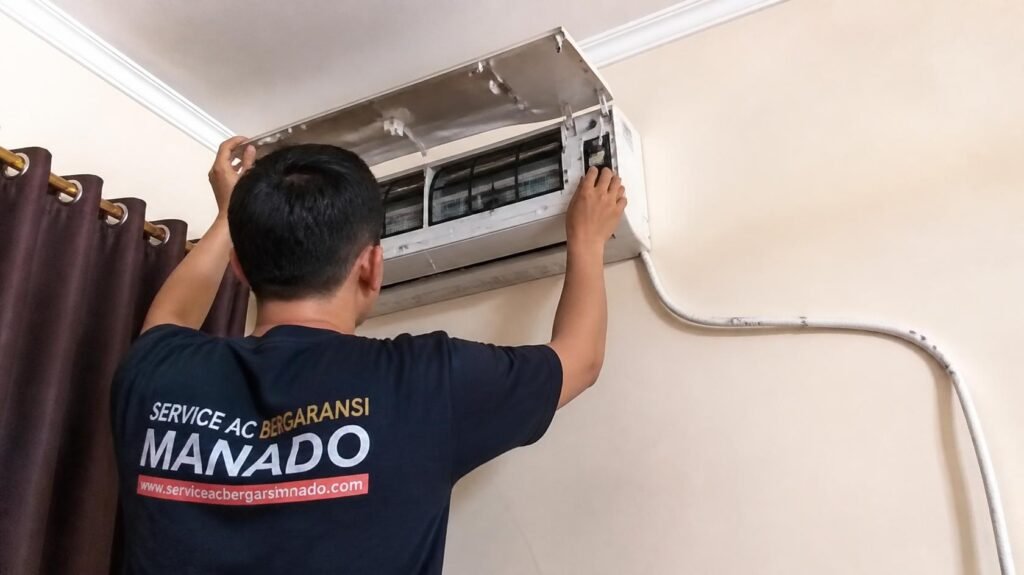 bongkar pasang AC Manado